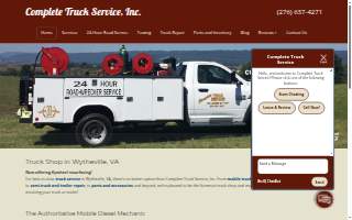 Complete Truck Service, Inc. website