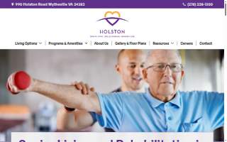 Holston Senior Living website