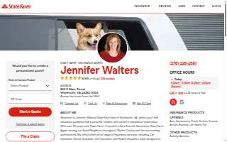 Jennifer Walters - State Farm Insurance Agent website