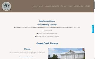 Laurel Creek Pottery website
