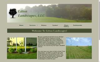 Litton Landscapes LLC website