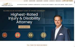 Mark Hurt Law Firm website
