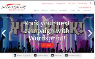 Wordsprint website