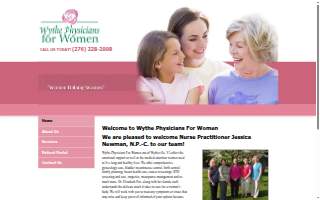 Wythe Physicians For Women website