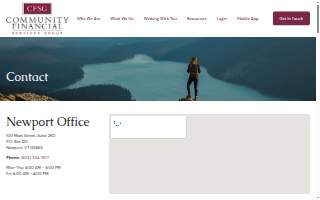 Community Financial Services Group of Barre website