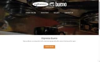 Espresso Bueno website