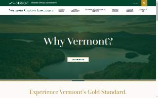 Vermont Captive Insurance website