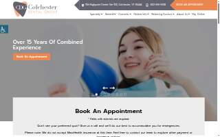 Colchester Dental Group website