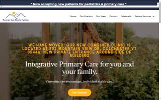 Mountain View Natural Medicine website