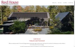 Red House Building website