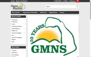 Greene Mountain Nutrition & Smoothies website