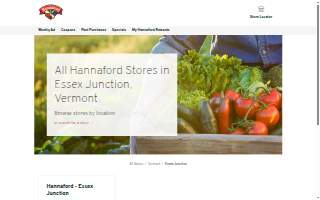 Hannaford Pharmacy website