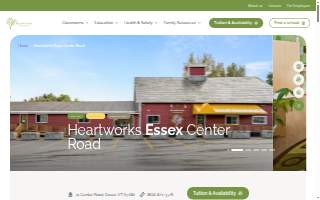Heartworks in Essex Center Road website