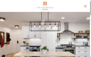 Christine Burdick Design website