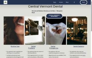 Central Vermont Dental Center website