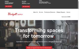 Blodgett Supply website