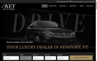 Key Auto Sales website