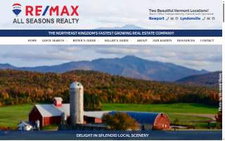 RE/MAX All Seasons Realty website