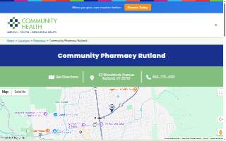 Community Pharmacy website