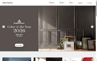 Yankee Paint website