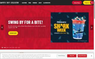 Dave's Hot Chicken of South Burlington website