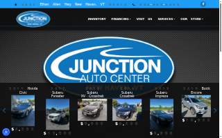 Junction Auto Center website