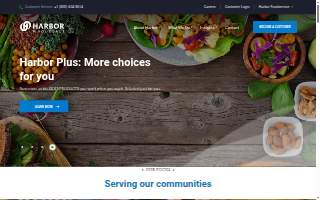 Harbor Car Wash website
