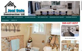 Joel Cole Construction LLC website