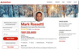 Mark Rossetti - State Farm Insurance Agent website