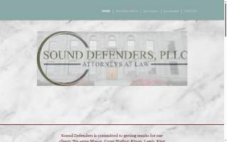 Sound Defenders, PLLC website