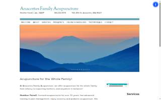 Anacortes Family Acupuncture website