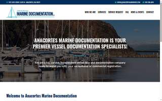 Anacortes Marine Documentation LLC website