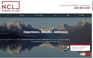 North City Law PC of Anacortes website