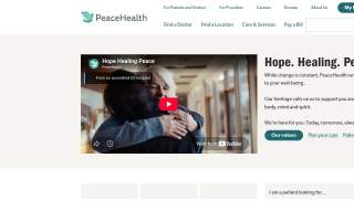 PeaceHealth Anacortes Cardiology Clinic website