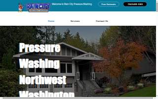Rain City Pressure Washing llc of Anacortes website