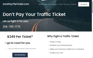 Cahoon Law Office website
