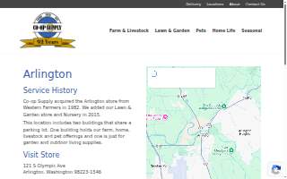 Co-op Supply Inc. of Arlington website