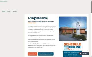 Community Health Center of Snohomish County - Arlington Clinic website