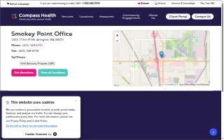 Compass Health - Smokey Point website