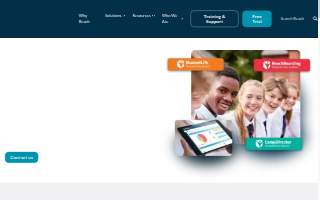 Reach Academy website