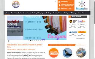 Auburn Postal Center LLC website