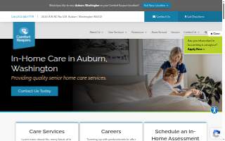 Comfort Keepers Auburn website