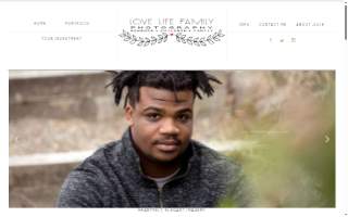 Love Life Family Photography website
