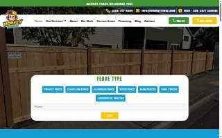 Monkey Fence website