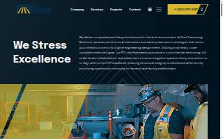 Post Tensioning Solutions LLC website
