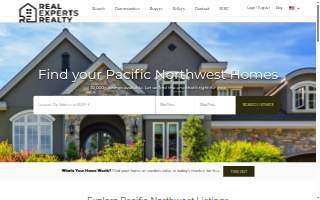 Real Experts Realty website