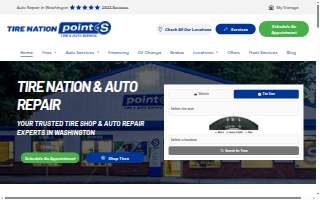 Tire Nation Point S - Auburn website