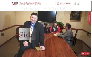 Van Siclen Stocks & Firkins Attorneys At Law of Auburn website