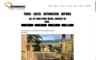 Groundhog Fence Company website