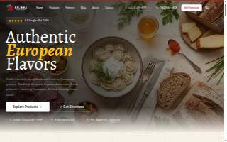 Kalinka Euro Market website